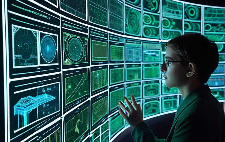 "A focused cybersecurity professional navigating an intricate, glowing digital labyrinth, surrounded by translucent holographic displays depicting complex network diagrams, operating system architecture, and lines of code. The scene visually emphasizes the foundational layers of technology, embodying deep curiosity, analytical problem-solving, and the resilience required to master the evolving cyber landscape. Cinematic, high-tech, dark blue and green palette, digital art."