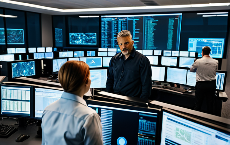 **

"A diverse team of cybersecurity professionals collaborating in a modern security operations center (SOC), analyzing network traffic and responding to alerts, fully clothed, appropriate attire, safe for work, perfect anatomy, natural proportions, professional environment, teamwork, high quality, family-friendly, modest dress, professional photography."

**